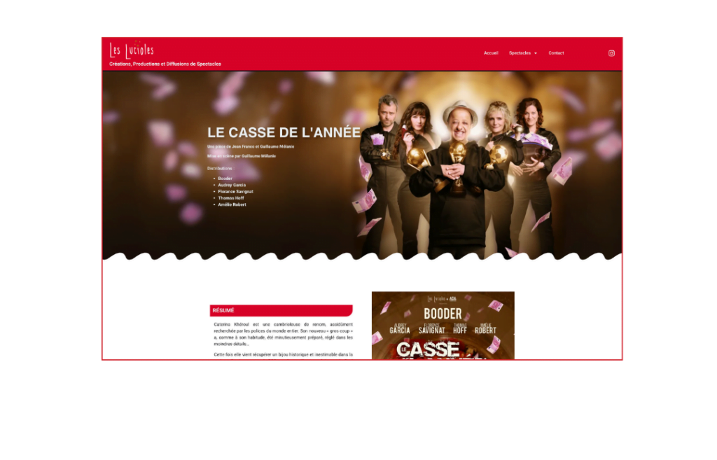 Impose Toi Realisation Site internet Les lucioles 22 copie