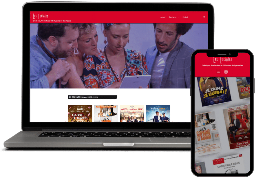 Les Lucioles - Production Théâtrale 1 Impose Toi Realisation site internet Les Lucioles Theatre3