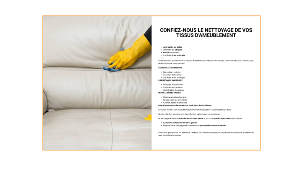 Impose Toi Realisation site internet Societe de nettoyage professionnelle Bionetis 1