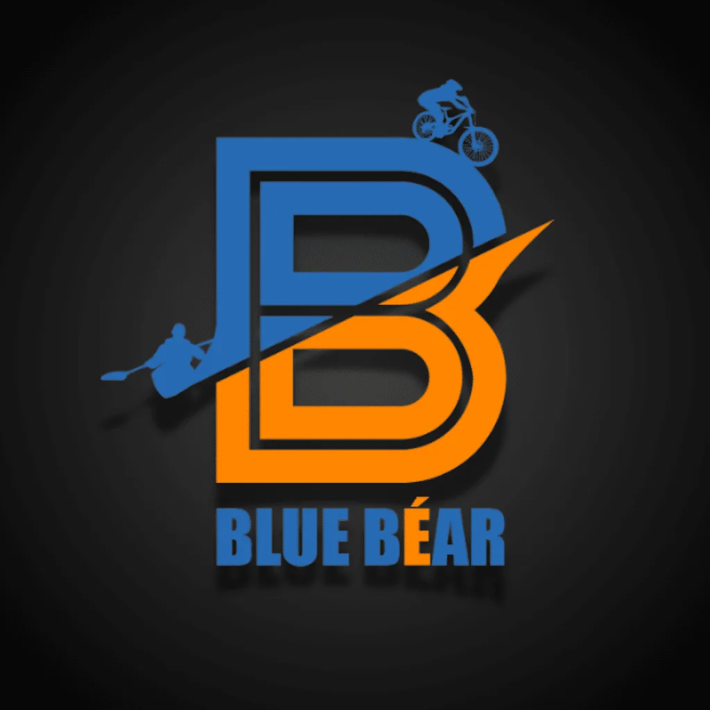 Blue Bear - Loisir sportif 1 Impose Toi Identite visuelle Blue Bear Loisir sortie vtt Logo couverture