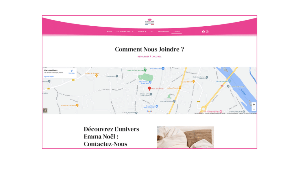 Impose Toi Realisation site internet Marque de cosmetique Emma Noel Capture 13