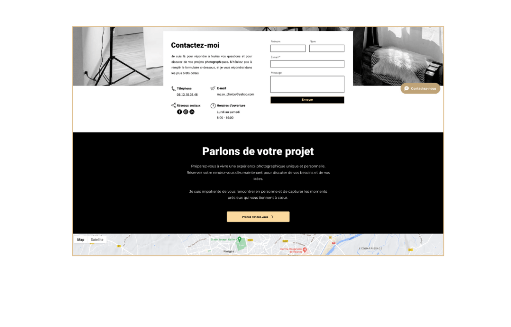 Impose Toi Realisation site internet Photographe Maao Photo 1