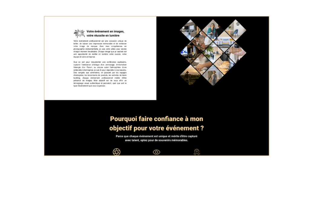 Impose Toi Realisation site internet Photographe Maao Photo 4