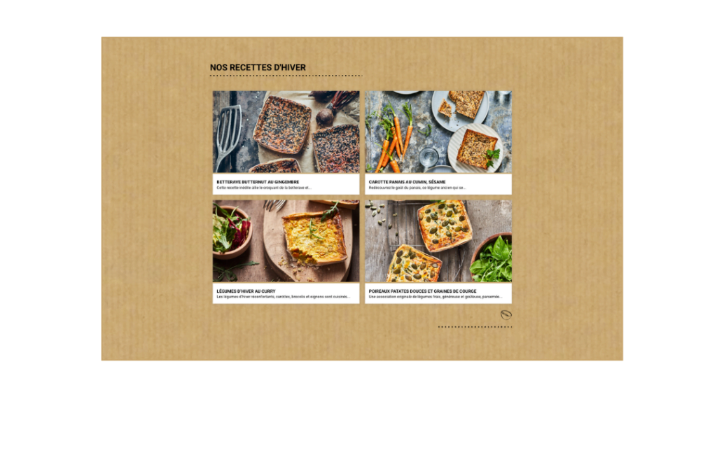 Impose Toi Realisation site internet Produit alimnetaire La Fabric sans gluten Capture 4