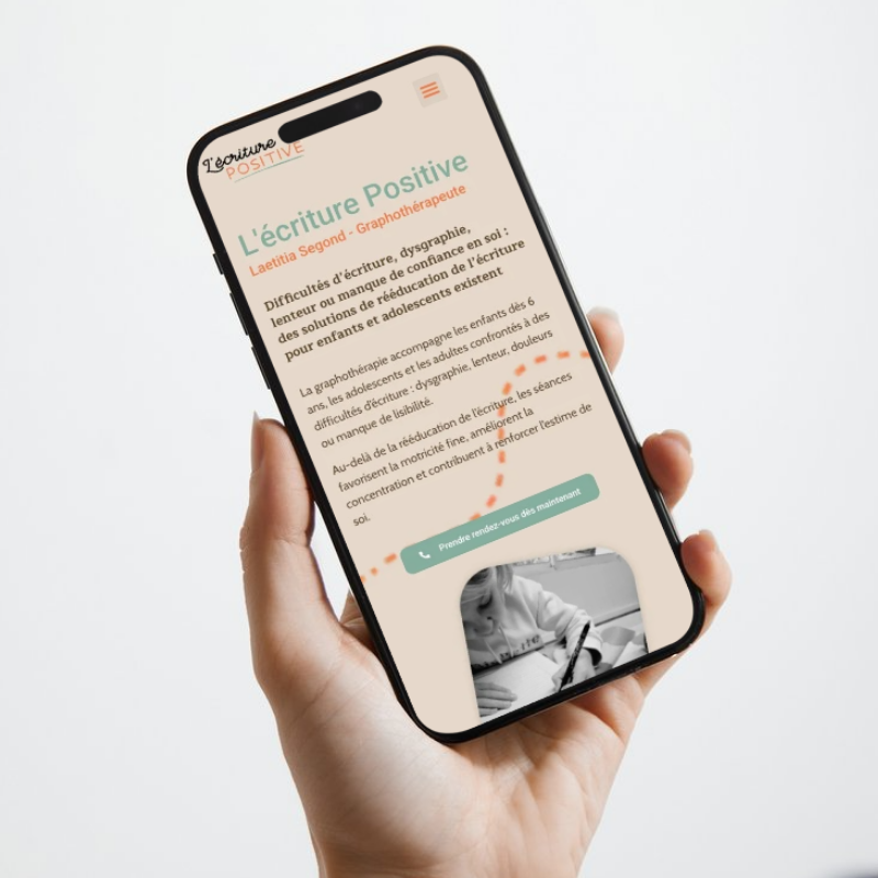 Impose toi realisation site wordpress ecriture positive graphotherapeute cavaillon 1