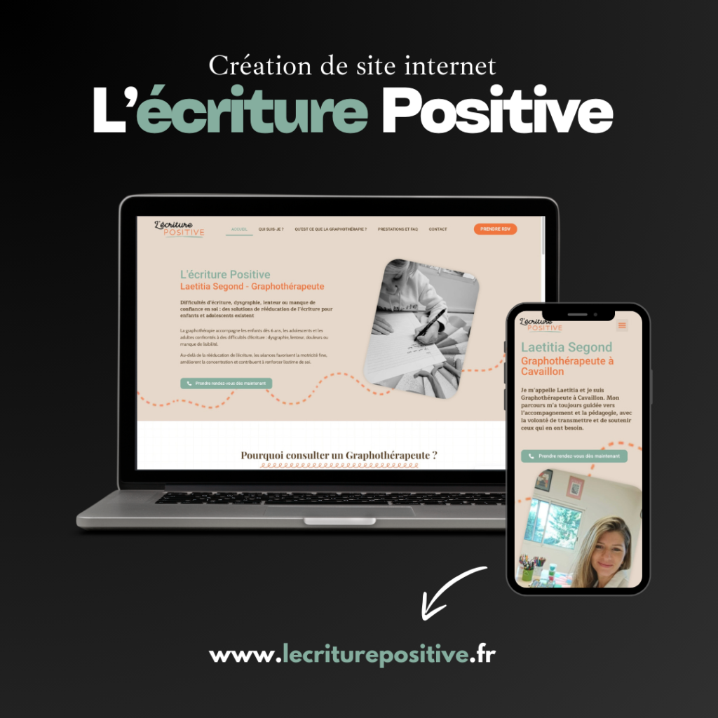 Impose toi realisation site wordpress ecriture positive graphotherapeute cavaillon 2