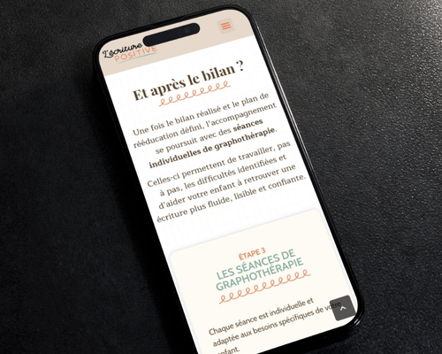 Impose toi realisation site wordpress ecriture positive graphotherapeute cavaillon 5