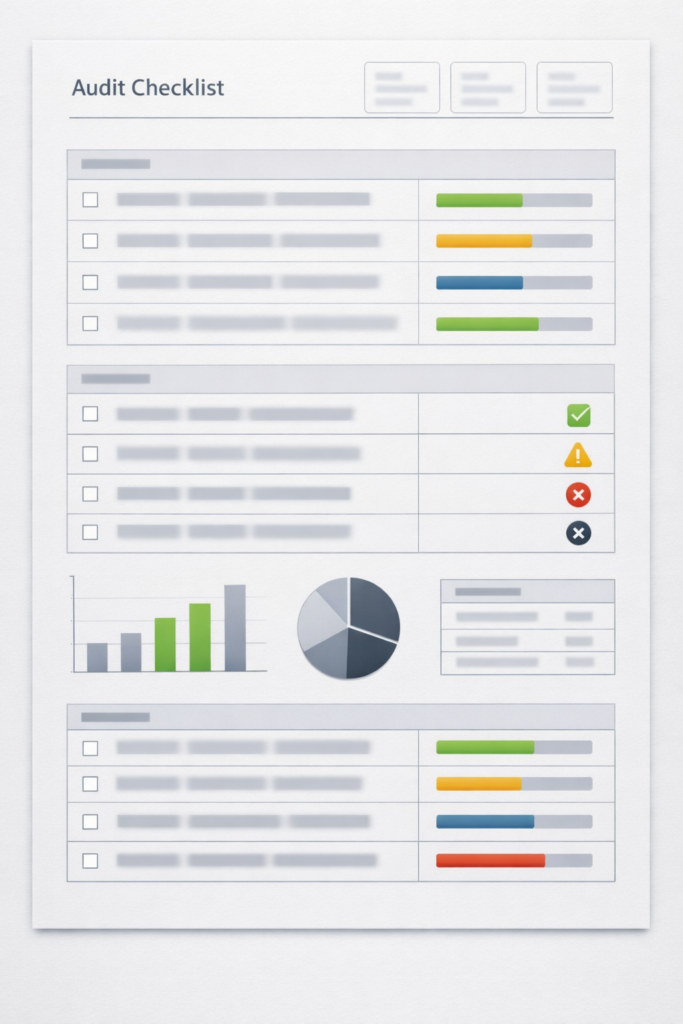 Checklist d’audit pour optimiser page service pour conversions
