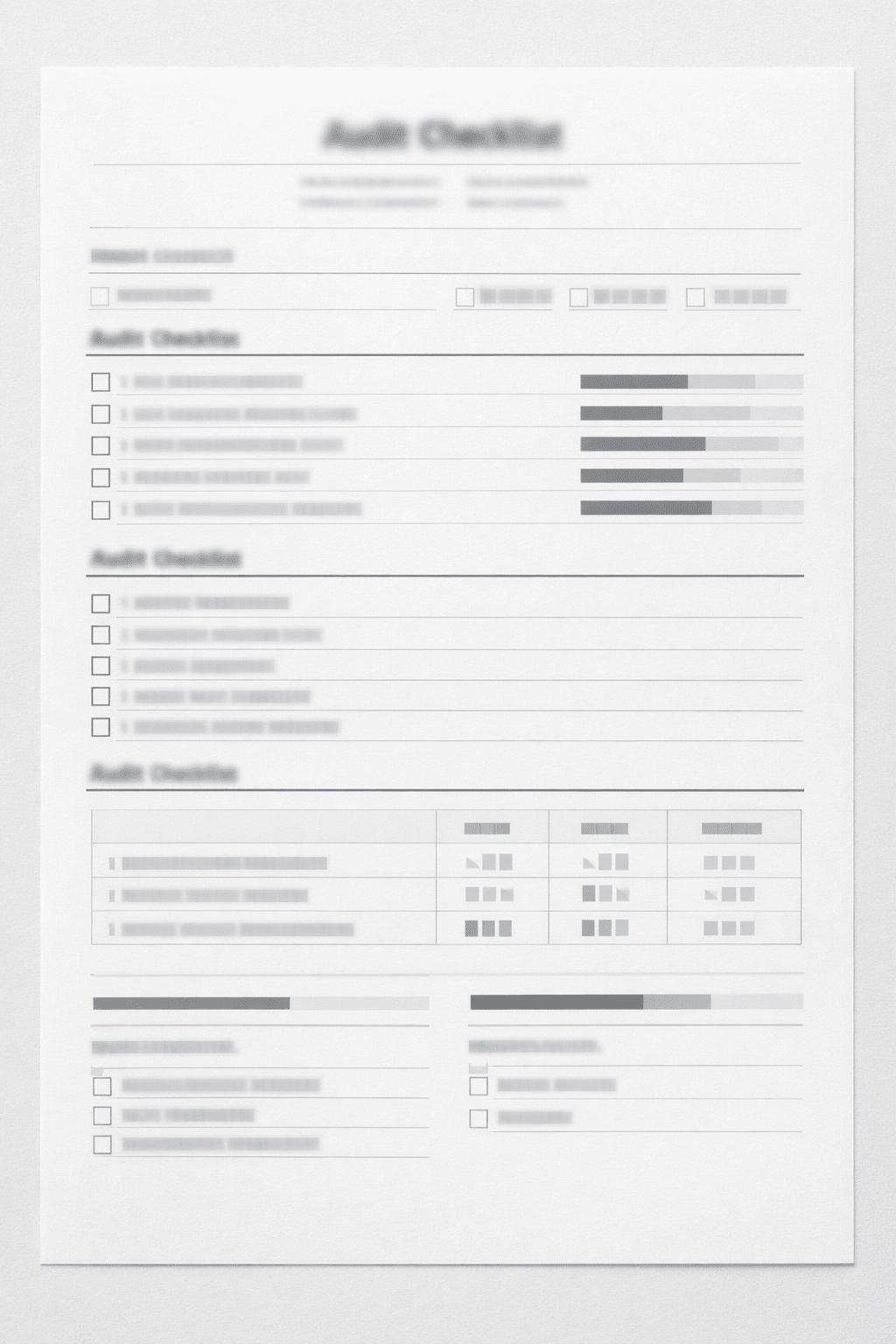 Checklist d’audit pour un site internet qui rassure
