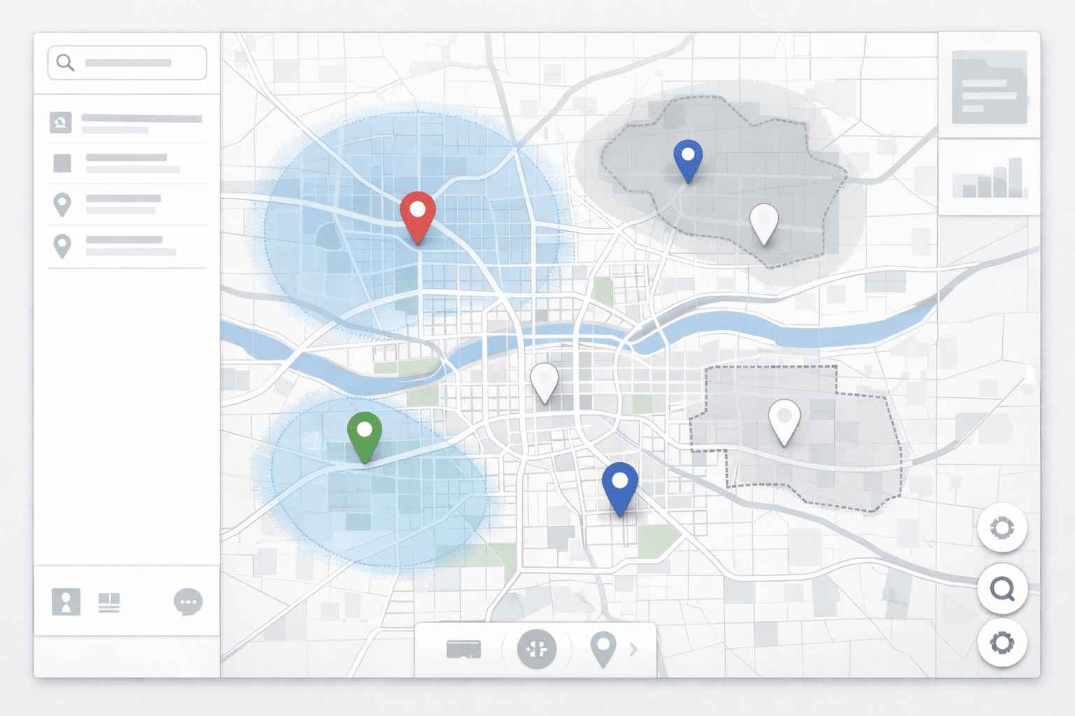 Carte de visibilité locale pour creation site wordpress perpignan