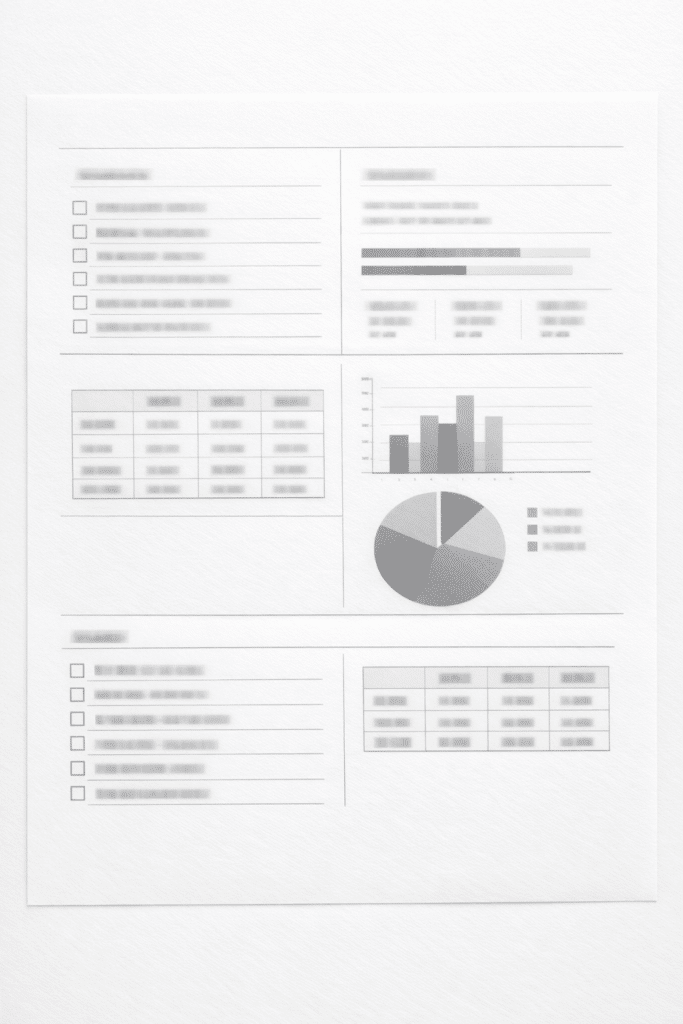 Checklist floue pour devis creation site wordpress