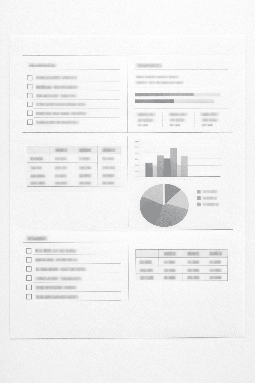 Checklist floue pour devis creation site wordpress