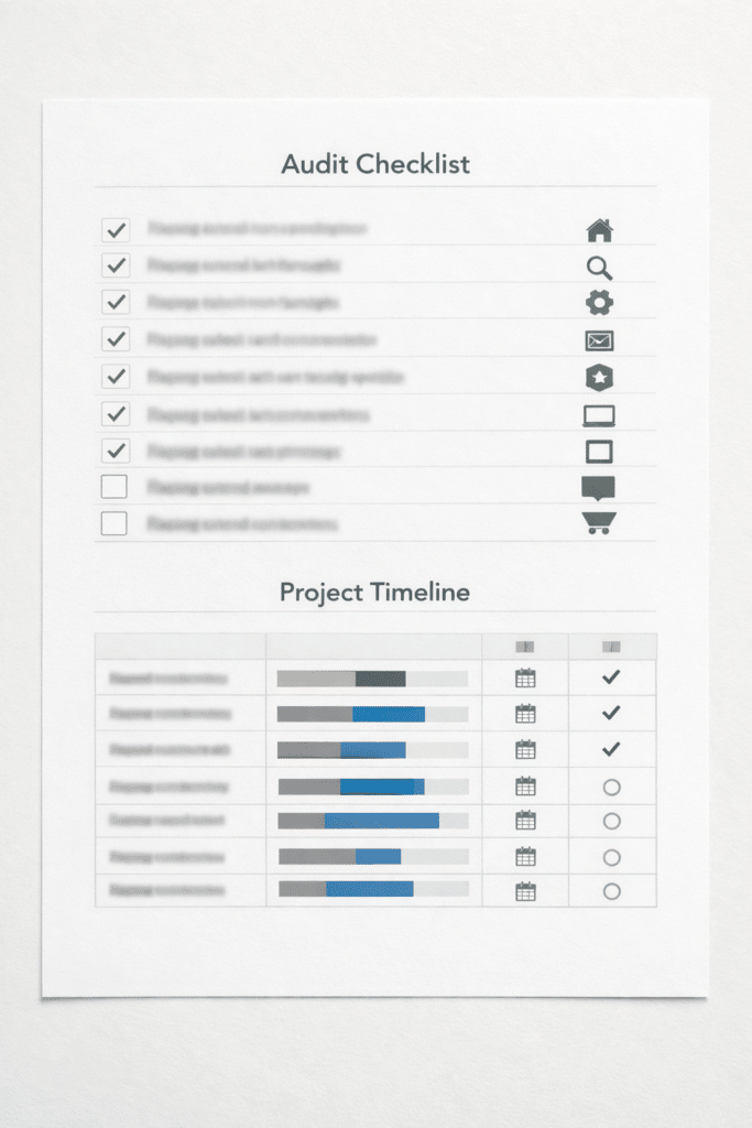 Checklist de planning pour combien de temps pour créer un site WordPress